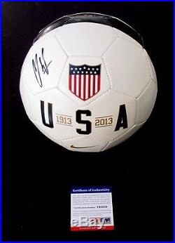 CLINT DEMPSEY Signed Official Team USA Soccer Ball PSA/DNA Authenticated Auto