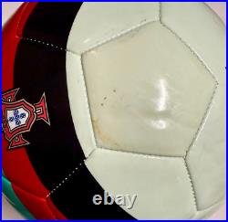 CR7 Cristiano Ronaldo Signed Portugal Nike Ball Beckett BAS Witnessed
