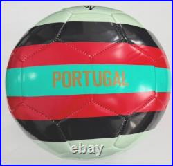 CR7 Cristiano Ronaldo Signed Portugal Nike Ball Beckett BAS Witnessed