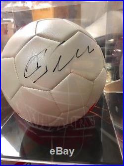 Cristiano Ronaldo Signed Nike Soccer Ball Xmas Gift Real Madrid Portgual