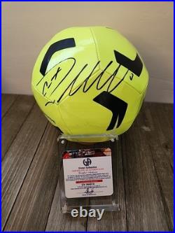CRISTIANO RONALDO Signed Soccer BALL Nike Portugal with COA CR7 Al-Nassr World Cup