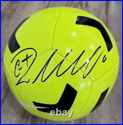 CRISTIANO RONALDO Signed Soccer Ball Nike COA CR7 Al-Nassr Autographed