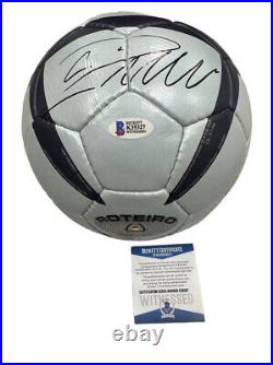 CRISTIANO RONALDO Soccer Ball UEFA 2005 Signed Autographed BAS COA