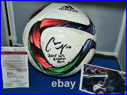 Carli Lloyd 2015 Autographed And Inscribed World Cup Replica Soccer Ball Jsa