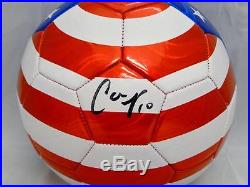 Carli Lloyd Autographed Team USA Nike Red White Blue F/S Soccer Ball- JSA W Auth