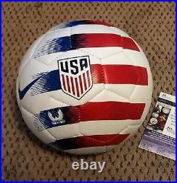 Carli Lloyd Signed Ball Nike Autograph Jsa USA Women Soccer World Cup