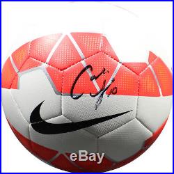 Carli Lloyd Signed Red & White Nike Soccer Ball (PSA)