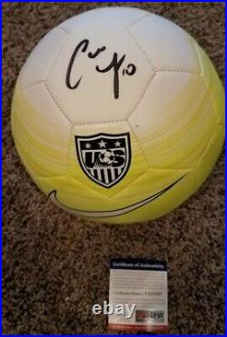 Carli Lloyd Signed Team USA Nike Soccer Ball (PSA/DNA COA and Carli Lloyd Holo)