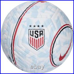 Carli Lloyd USWNT Autographed Nike USA Logo Soccer Ball with 2015