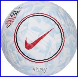 Carli Lloyd USWNT Autographed Nike USA Logo Soccer Ball with 2015