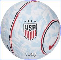 Carli Lloyd USWNT Autographed Nike USA Logo Soccer Ball with Most Item#14218144