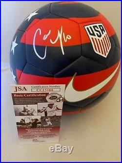 Carli Lloyd signed Size 5 Nike USA Prestige Soccer Ball Team USA Womens JSA