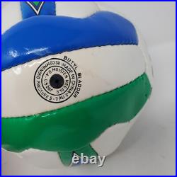 Carlos Valderrama Signed 1996-2000 Mini Soccer Ball MLS Team Kansas City Wizards