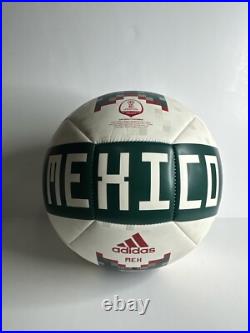 Carlos Vela Signed Adidas Mexico Soccer Ball Size 5 PSA AE82852