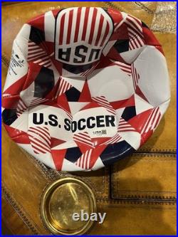 Cavan Sullivan Manchester City Signed USA Flattened Soccer Ball Jsa Coa