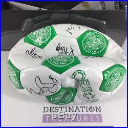 Celtics Signed Football Soccer Ball New Balance Reward Customer Deflated Cert