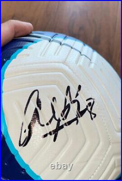 César Azpilicueta signed Chelsea Soccer Ball Exact Proof