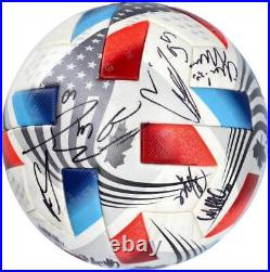 Chicago Fire FC Signed Match-Used Soccer Ball 2021 MLS Season with18 Signatures