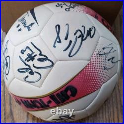 Chicago Fire Mens Team Signed Soccer Ball Nike Autographed CHI-Town
