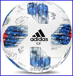 Chicago Fire Signed MU Soccer Ball from the 2018 MLS Season with 25 Signatures