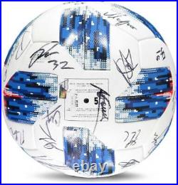 Chicago Fire Signed MU Soccer Ball from the 2018 MLS Season with 26 Signatures
