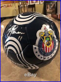 Chivas Del Guadalajara Ramón Morales Signed Official Chivas Soccer Ball