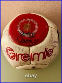 Chivas Guadalajara Soccer Ball Signed by Benjamín Galindo, Omar Arellano & More Chivas Guadalajara Soccer Ball Signed by Benjamín Galindo, Omar Arellano & More