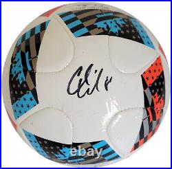 Chris Wondolowski San Jose Earthquakes signed Soccer ball proof COA autographed