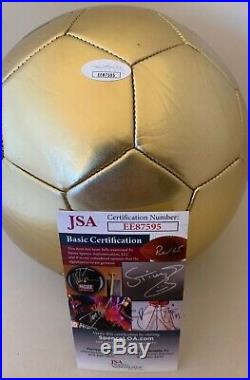 Christian Pulisic Chelsea F. C. Team USA signed F/S Gold Cup Soccer Ball JSA