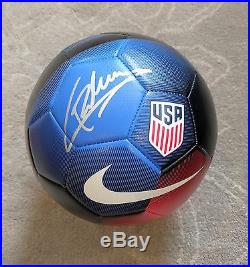 Christian Pulisic Signed 2017 USA Soccer Ball Proof Gold Cup World Dortmund ++