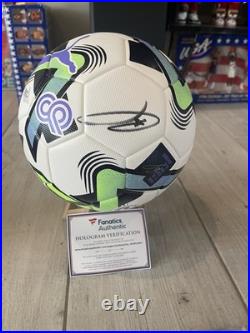 Christian Pulisic Signed Auto Autographed Soccer Ball With COA