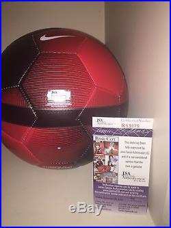 Christian Pulisic Signed Autograph Soccer Ball USA Usmnt America Jsa COA