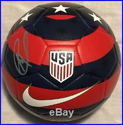 Christian Pulisic Signed Autographed Team USA Chelsea Soccer Ball Size 5 Coa