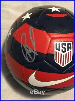 Christian Pulisic Signed Autographed Team USA Chelsea Soccer Ball Size 5 Coa