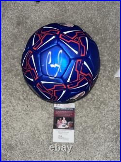 Christian Pulisic Signed Autographed Team USA Size 5 Soccer Ball JSA Captain