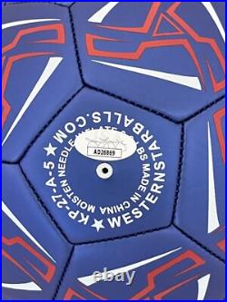Christian Pulisic Signed Autographed Team USA Size 5 Soccer Ball JSA Captain