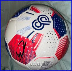 Christian Pulisic Signed CP10 Puma Soccer Ball With Proof Size 5