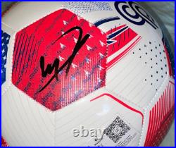 Christian Pulisic Signed CP10 Puma Soccer Ball With Proof Size 5