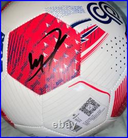 Christian Pulisic Signed CP10 Puma Soccer Ball With Proof Size 5