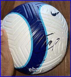 Christian Pulisic Signed Chelsea soccer ball With Exact Proof