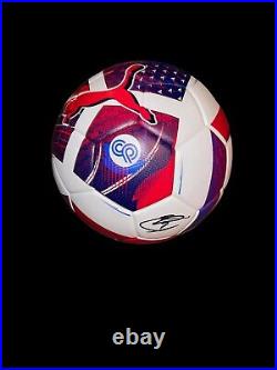 Christian Pulisic Signed Cp Puma Logo Soccer Ball Auto Jsa Team USA Chelsea