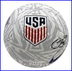 Christian Pulisic Signed Full Size USA Nike Soccer Ball Panini