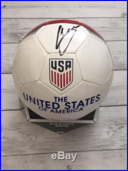 Christian Pulisic Signed NIKE Team USA U. S. A Soccer Ball Autographed a