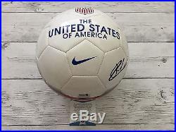 Christian Pulisic Signed NIKE Team USA U. S. A Soccer Ball Beckett BAS COA a