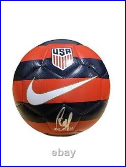 Christian Pulisic Signed Official USA NIKE United States Soccer Ball JSA