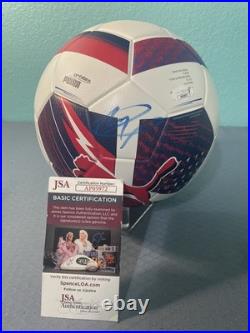 Christian Pulisic Signed Puma Soccer Ball Autograph Jsa Authenticated Team USA