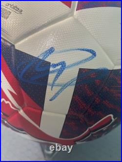 Christian Pulisic Signed Puma Soccer Ball Autograph Jsa Authenticated Team USA