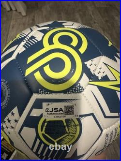 Christian Pulisic Signed Soccer Ball Jsa Coa Autographed Puma USA Ac Milan
