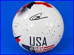 Christian Pulisic Signed Soccer Ball With Coa USA