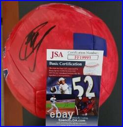 Christian Pulisic Signed Team USA Nike Soccer Ball In Person JSA CERTIFIED